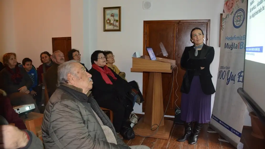 100 Yaş Evi Üyelerine Beslenme Önerileri Verildi