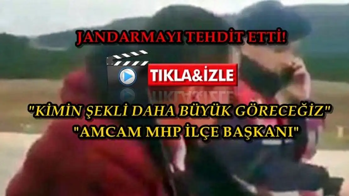 Alkollü Sürücü Jandarmayı Tehdit Etti!