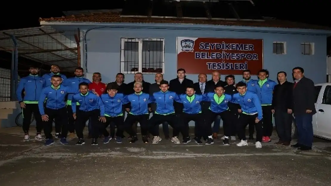 Başkan Otgöz'den Seydikemer Belediyespor Tesislerine Ziyaret
