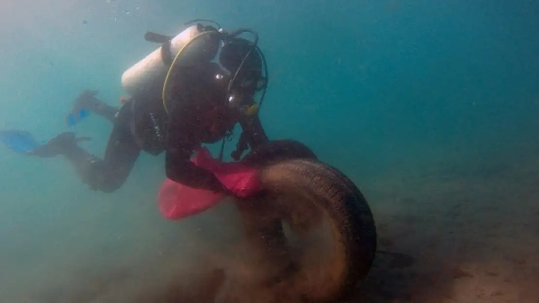Bodrum'da Deniz Dibi ve Sahil Temizliği