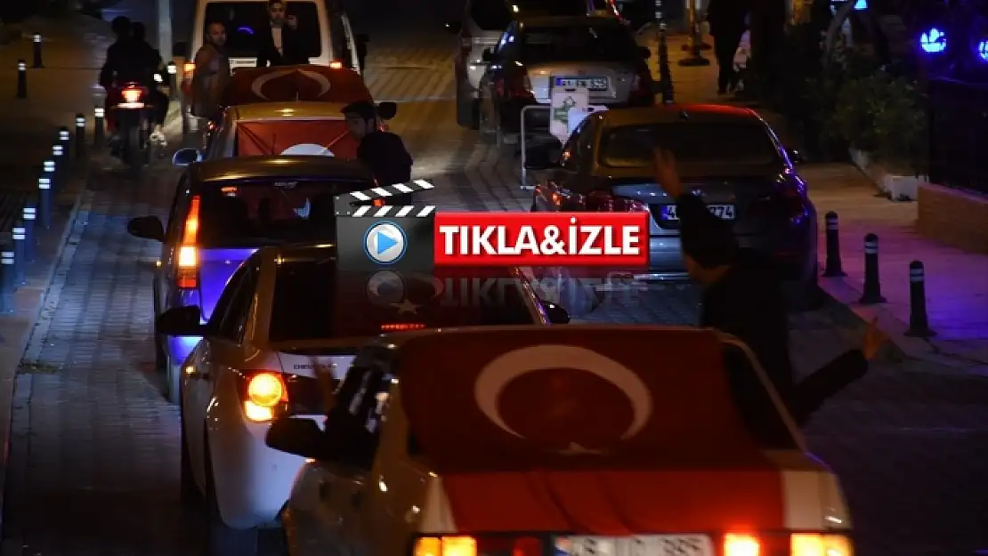 Bodrum'da Mehmetçiğe Destek Konvoyu!