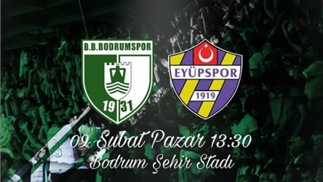 Bodrumspor'da Hedef Eyüpspor Galibiyeti!