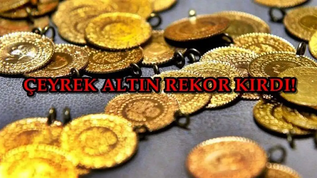 Çeyrek Altın İç Piyasada Rekor Kırdı! 500 Lirayı Geçti!