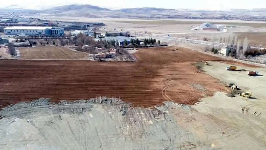 Elazığ'da Kurulacak Konteyner Kentin Çalışmaları Sürüyor