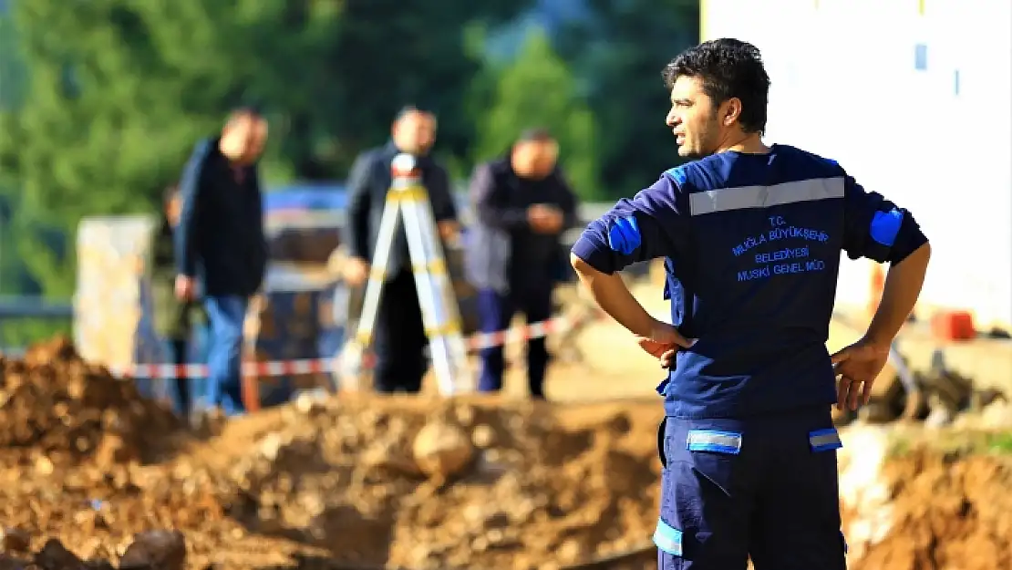 Menteşe Evlerinde 3 Bin Kişi Kanalizasyona Kavuşuyor