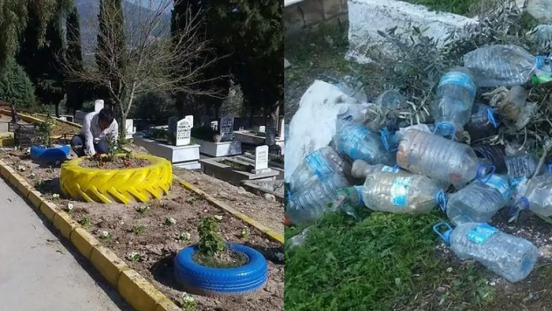 Mezarcılardan 'Pet Şişe Değil, Testi Alın' Çağrısı!