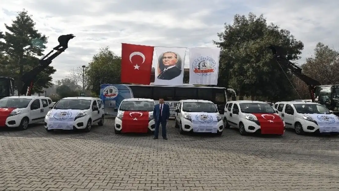 Milas Belediyesi Filosuna 6 Yeni Araç Kattı