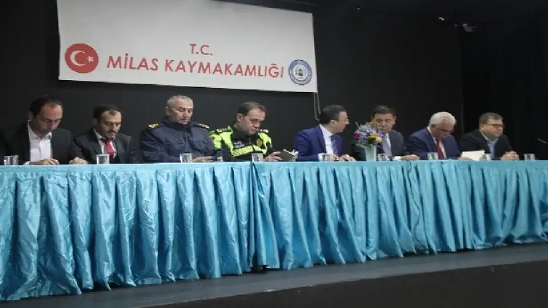Milas'ta Protokol Muhtarlarla Bir Araya Geldi