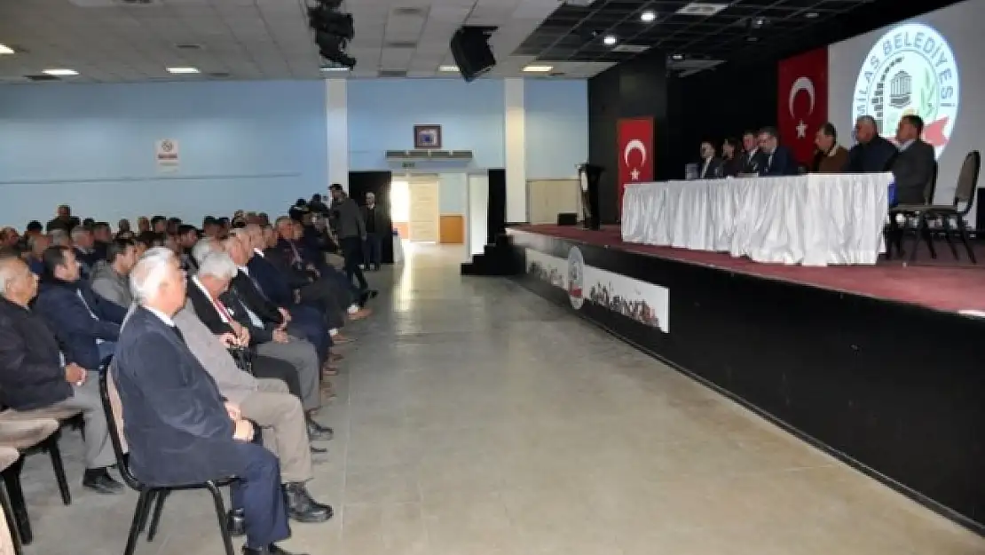 Milaslı Muhtarlardan Dernek Başkanına Tepki