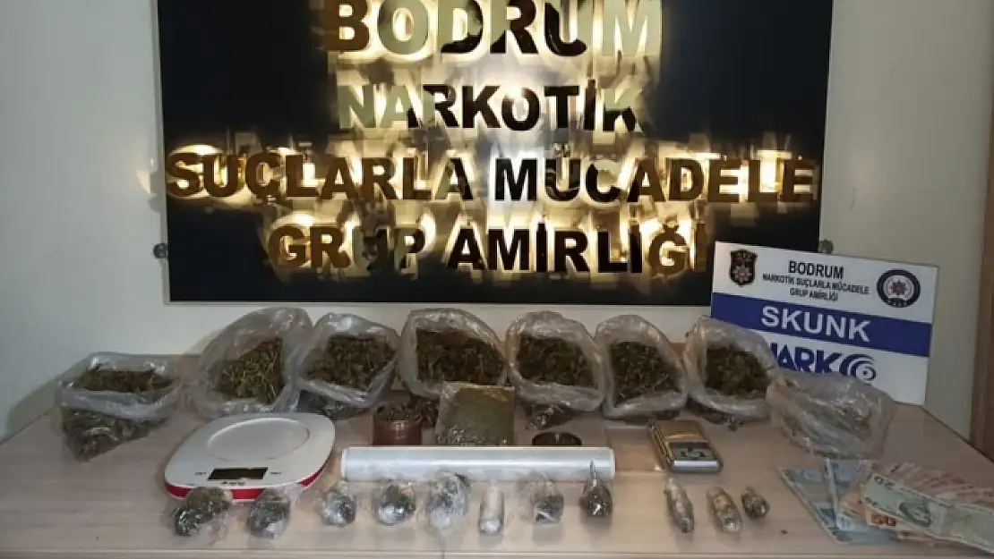 Muğla'da Uyuşturucu Operasyonunda 4 Kişi Yakalandı