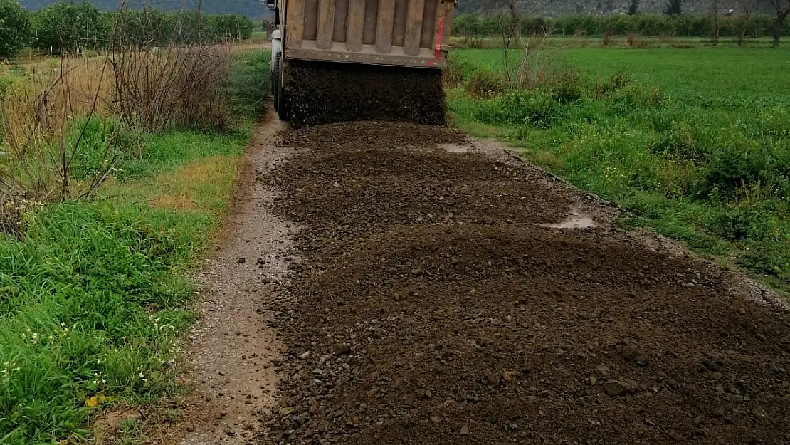 Ortaca Belediyesi'nden Yol Bakım Mesaisi