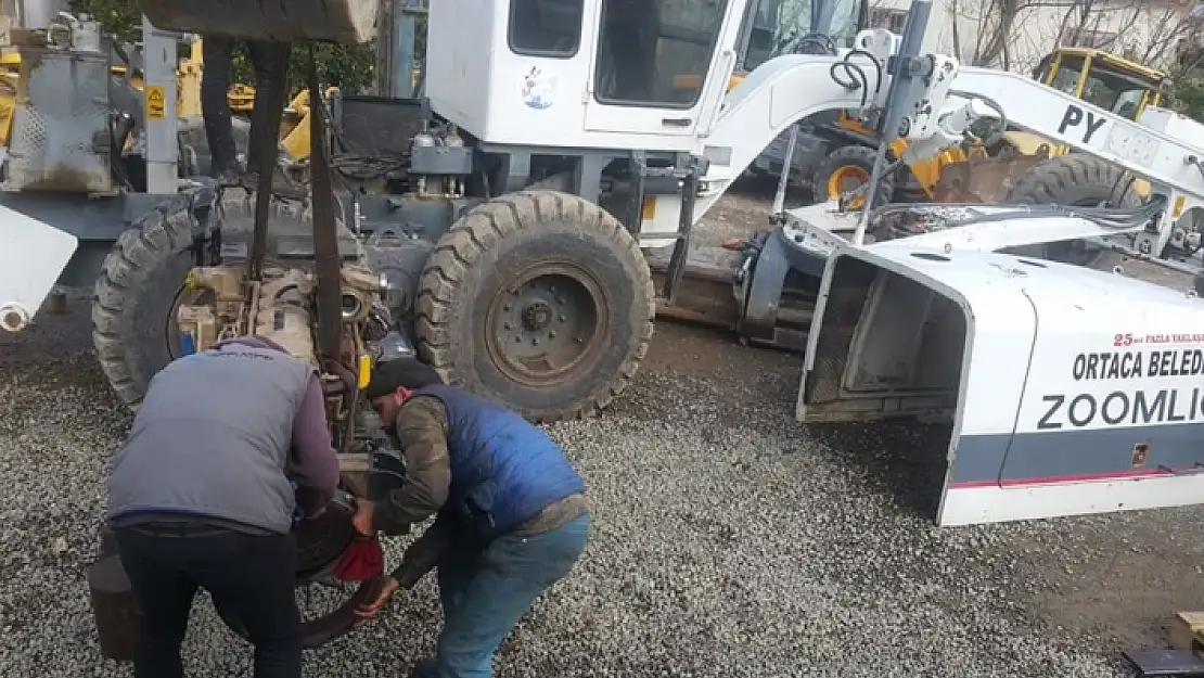 Ortaca Belediyesi'ne Ait 47 Aracın Haftalık Bakımları Yapıldı