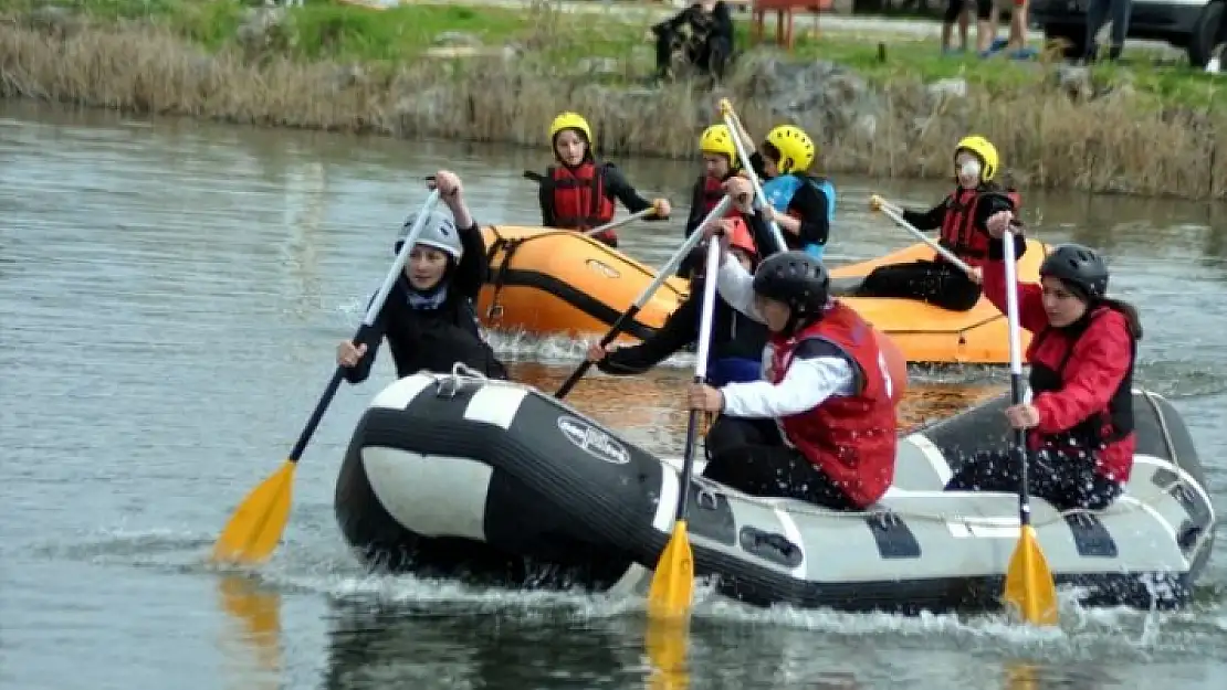 Ortaca'da Okul Sporları Rafting 1. Bölge Yarışları Yapıldı!