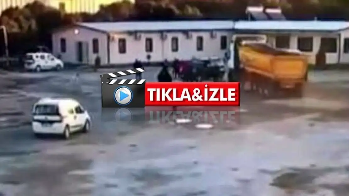 Tartışma Sonrası Sorumlu Şoför TIR'ı Arkadaşının Üzerine Sürdü