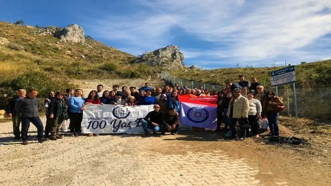 100 Yaş Evi Üyelerinden Doğaya 230 Fidan