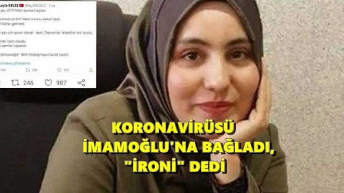 AK Partili Meclis Üyesinden İlginç İmamoğlu 'İronisi'