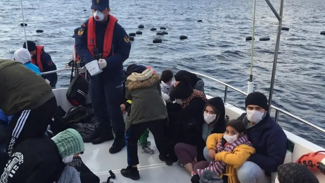 Bodrum'da 16 Kaçak Sığınmacı Yakalandı