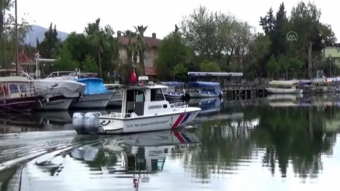Dalyan'da Tekne Turu Seferleri Tedbir Amaçlı Durduruldu