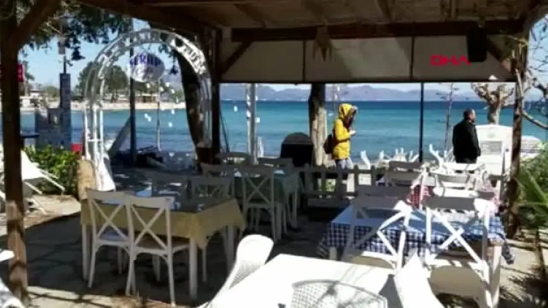 İşletmeler Kapandı Datça Sokakları Boş Kaldı!