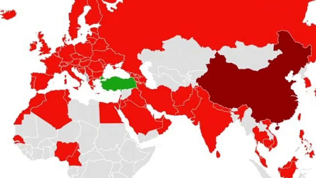 Koronavirüs Haritasında Türkiye Mucizesi!