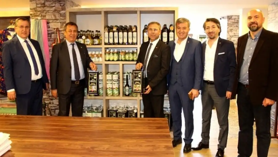 Muğla'da Ticaret ve Sanayi Odası Başkanlarından MELSA'ya Ziyaret