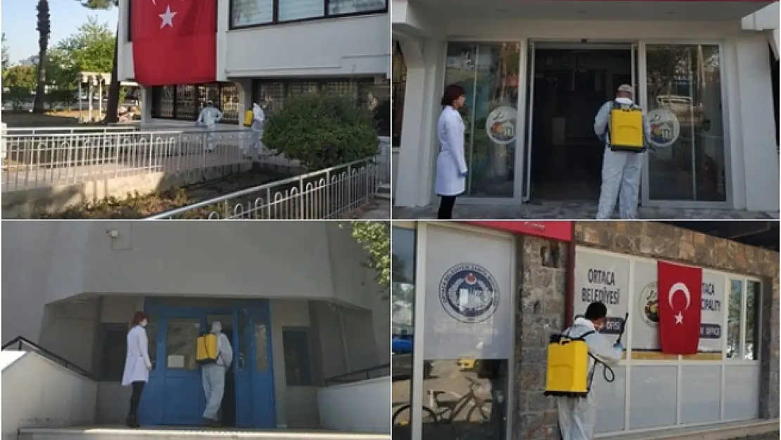 Ortaca'da Koronavirüs Önlemleri Sürüyor