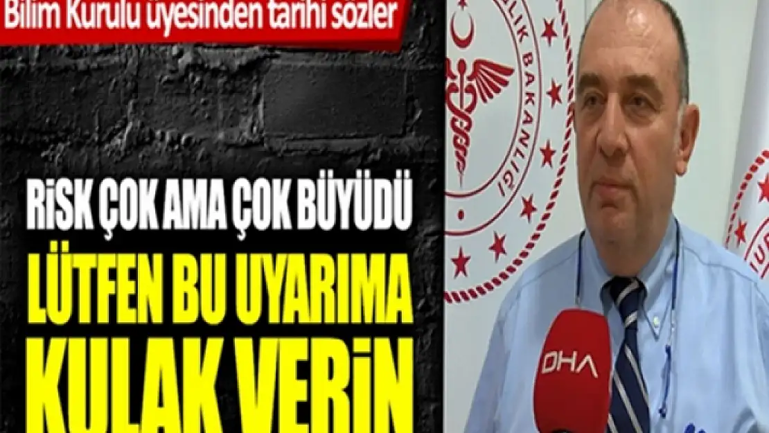 '1 Aylık Emek Heba Oldu Sokağa Çıkanlar Kendini Karantinaya Alsın'