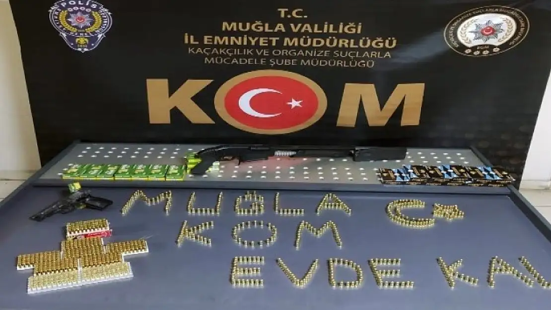 Muğla'da 'Evde Kal'' Operasyonu