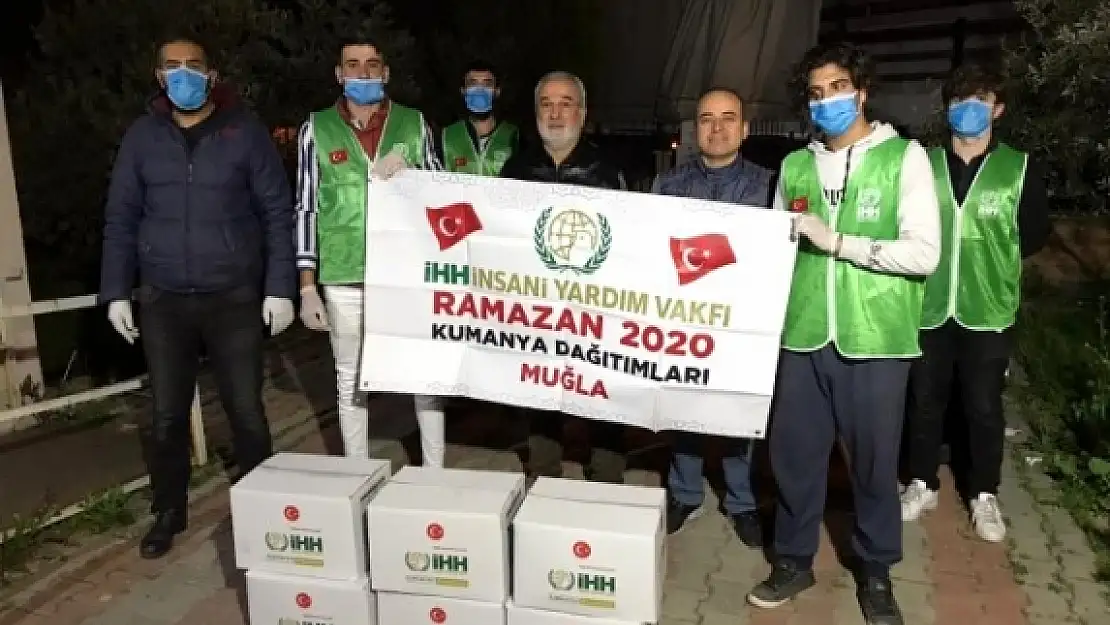 Muğla İHH Şubesi 250 Aileye Gıda Yardımında Bulundu