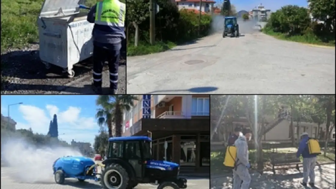 Ortaca Belediyesi'nin Koronavirüs Çalışmaları Hız Kesmiyor