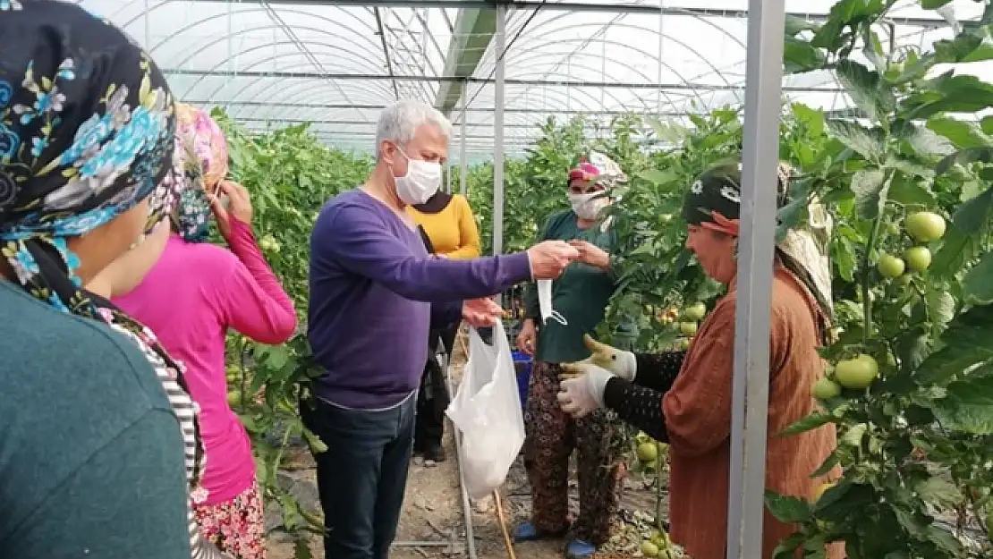 Ortaca'da Kaymakamlık Maske Dağıtımına Devam Ediyor