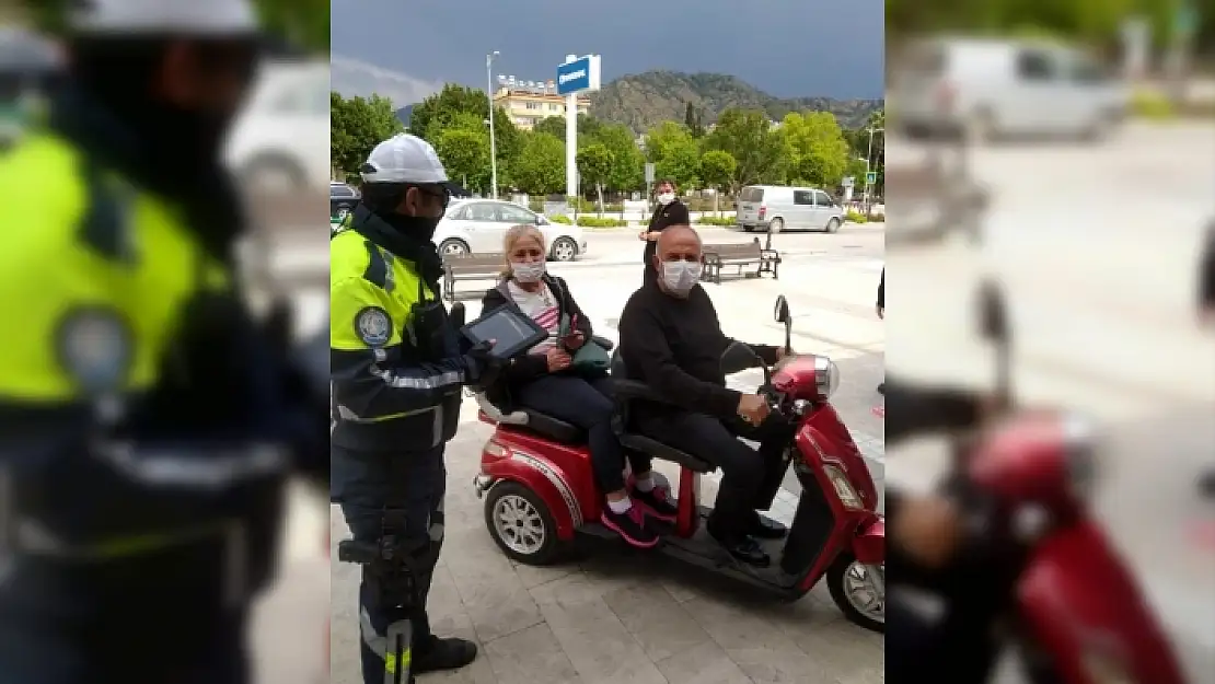 Ortaca'da Koronavirüs Önlemleri Kapsamında Motosiklet Denetimi