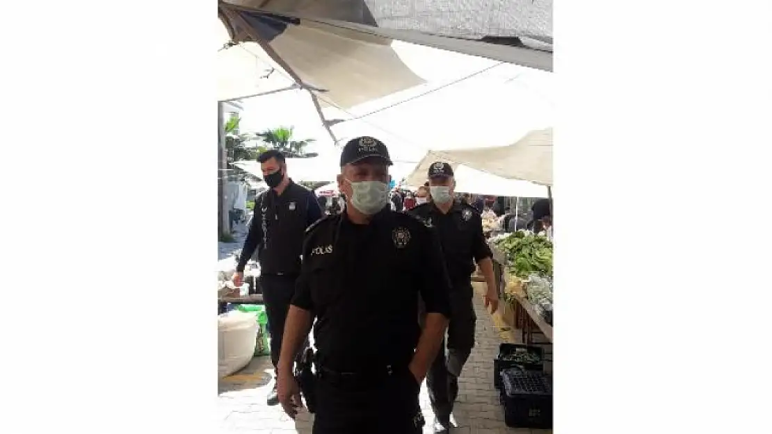 Seydikemer'de Polisten Sıkı Denetim