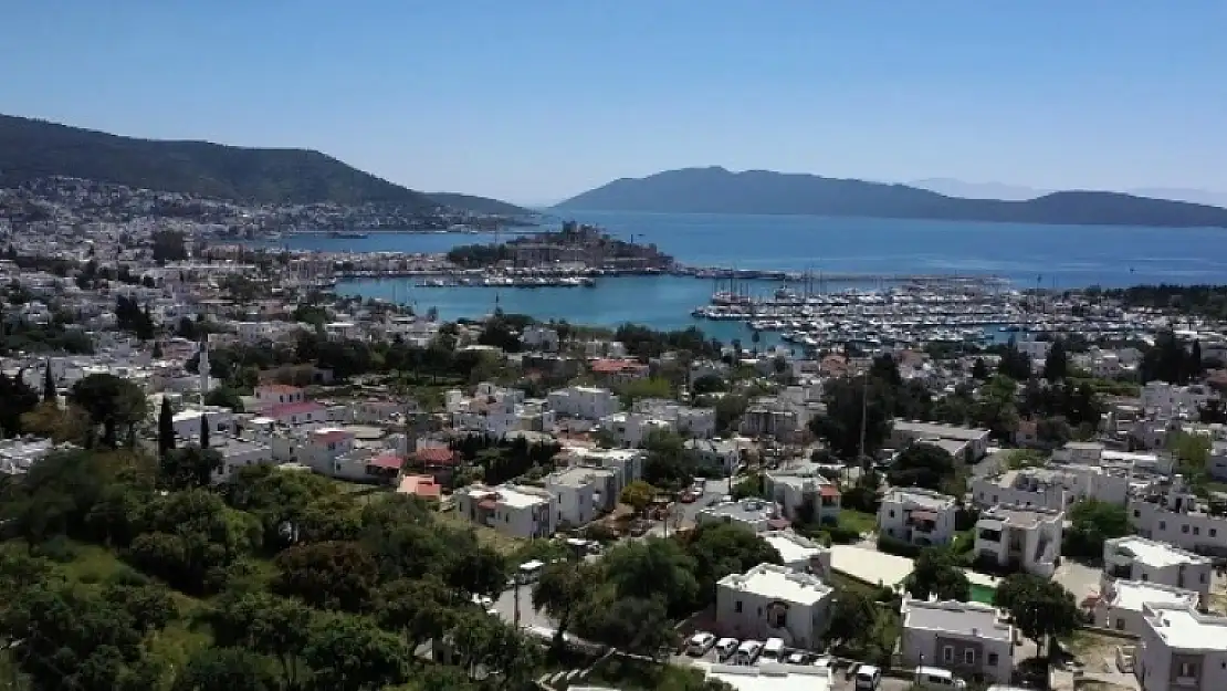 Turizmin Cenneti Bodrum Havadan Görüntülendi