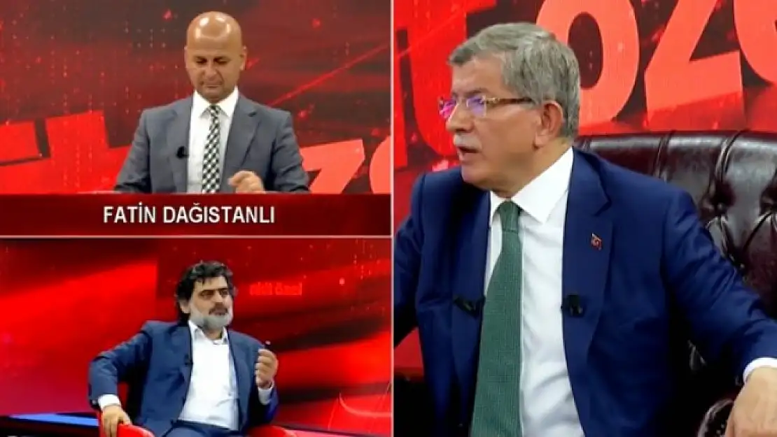 Ahmet Davutoğlu, Canlı Yayında 'Allah'tan Korkun' Diyerek Sitem Etti