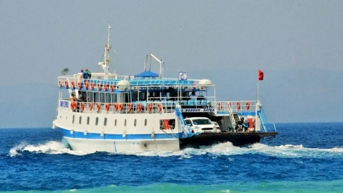 Martta Durdurulan Bodrum-Datça Feribot Seferleri Başladı