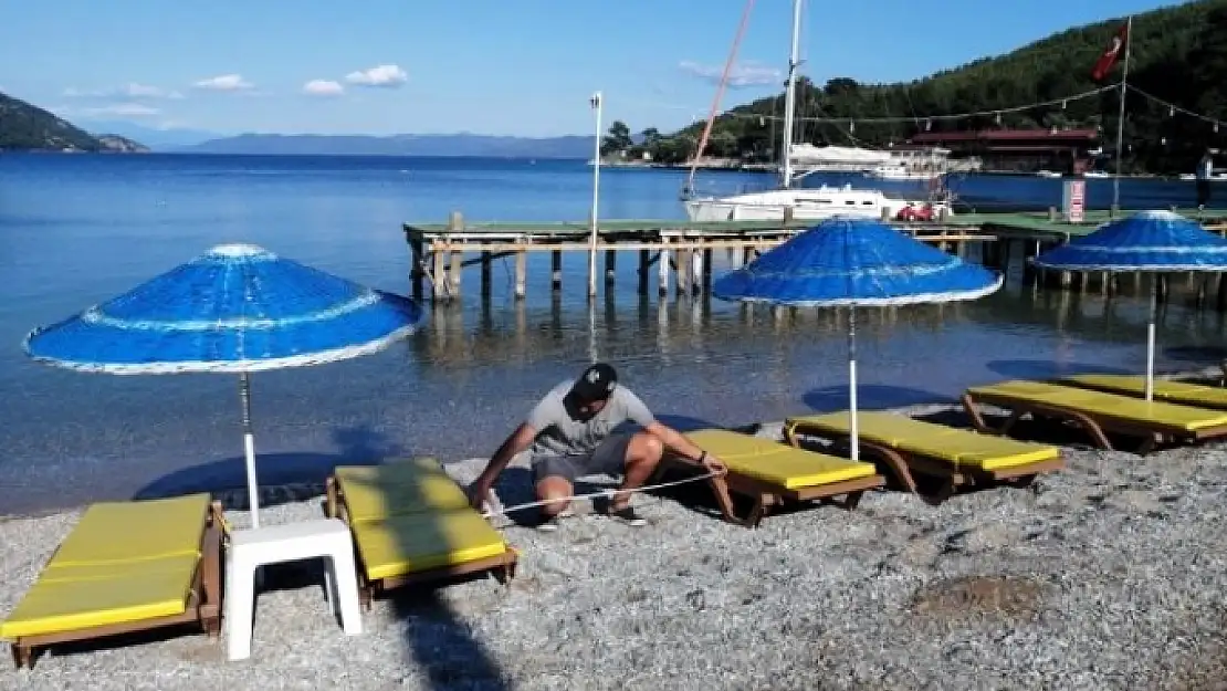 Muğla'da, Akbük Koyu Konuklarını Bekliyor