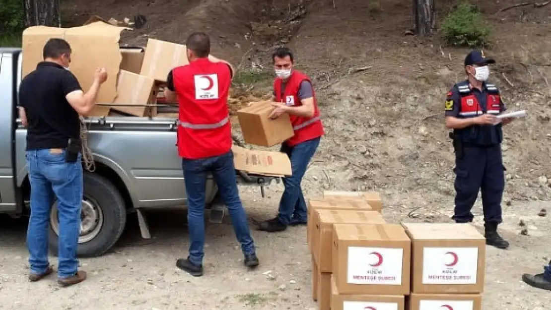 Muğla'da Kızılay'dan 3 Bin Aileye Yardım