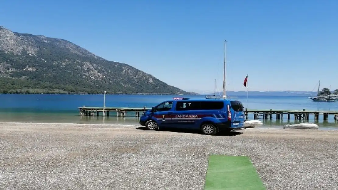 Muğla'nın Günübirlik Koylarında Jandarmadan Denetim
