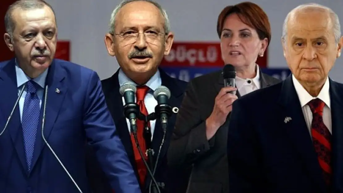 AÇIKLANAN SON SEÇİM ANKETİNE GÖRE SADECE 4 PARTİ BARAJI GEÇEBİLİYOR
