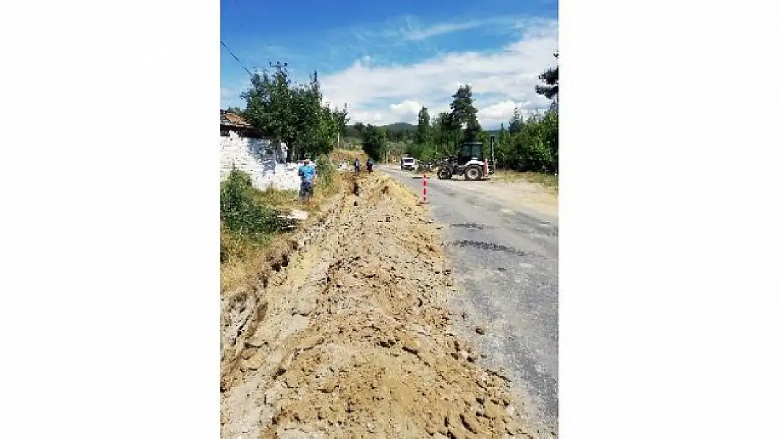 Çayboyu'nun İçme Suyu Şebekesi Yenileniyor