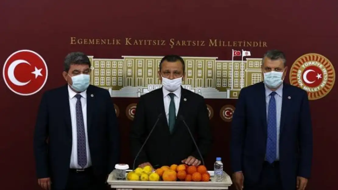 CHP'li Vekillerden Narenciye Üreticisi için Meclis'te Açıklama