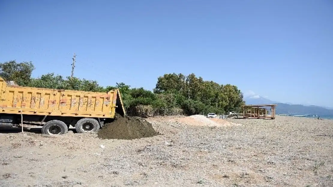 Fethiye Belediyesi Karaot 'Halk Plajı' için Hazırlıklara Başladı!