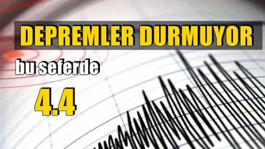 Muğla'nın Marmaris İlçesinde 4,4 Büyüklüğünde Deprem