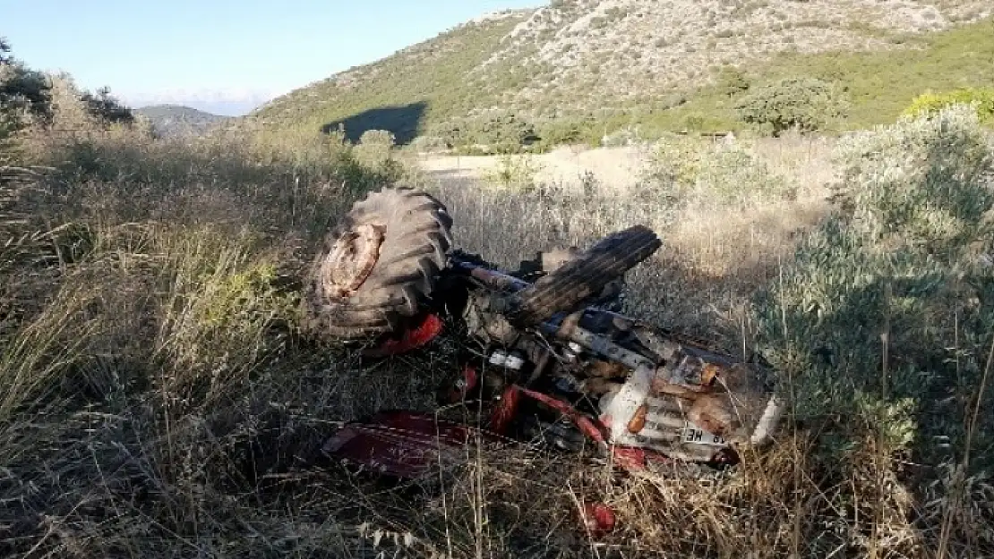 Seydikemer'de Traktör Devrildi: 1 Ölü 1 Yaralı!