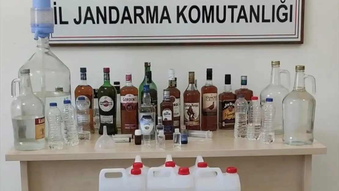 Ula'da Jandarmadan Sahte İçki Operasyonu