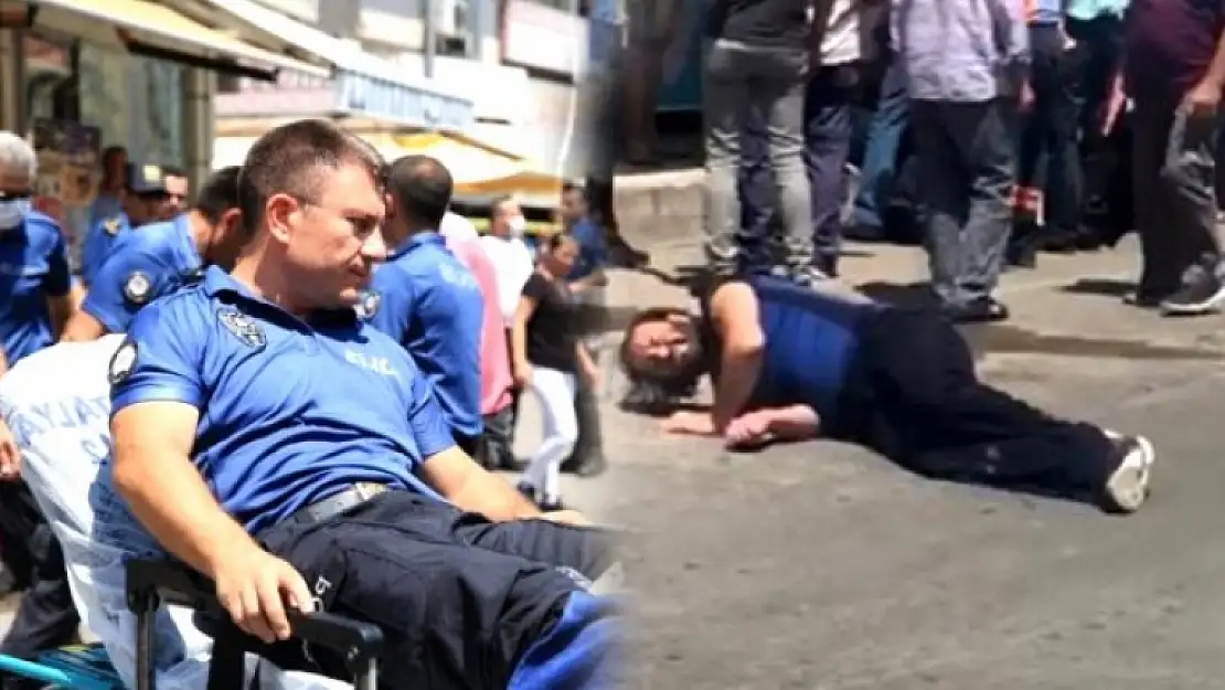 Hakkında Arama Kararı Bulunan Şahıs Bıçakla 2 Polisi Yaraladı