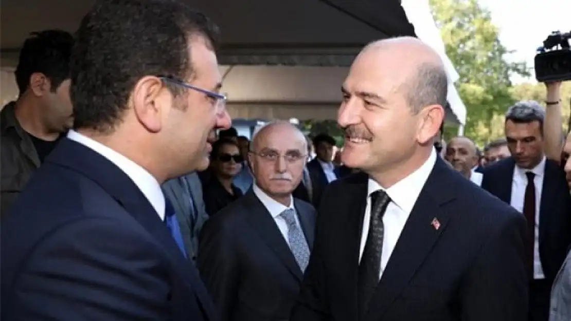 İBB Başkanı İmamoğlu ve Bakan Soylu Bir Araya Geldi