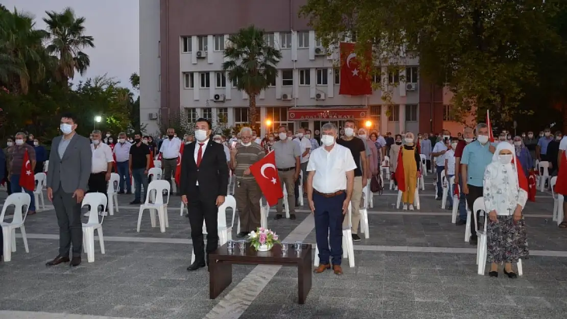 Köyceğiz'de 15 Temmuz Demokrasi ve Milli Birlik Günü Kutlamaları