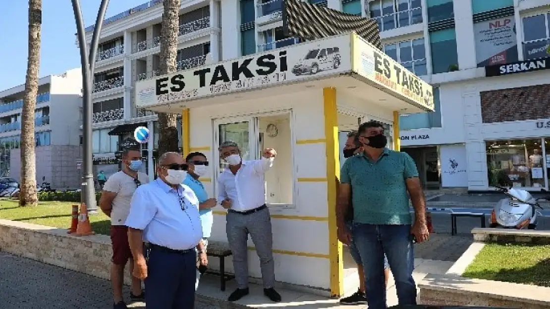 Marmaris Belediye Başkanı Oktay'dan Taksicilere Maske Uyarısı